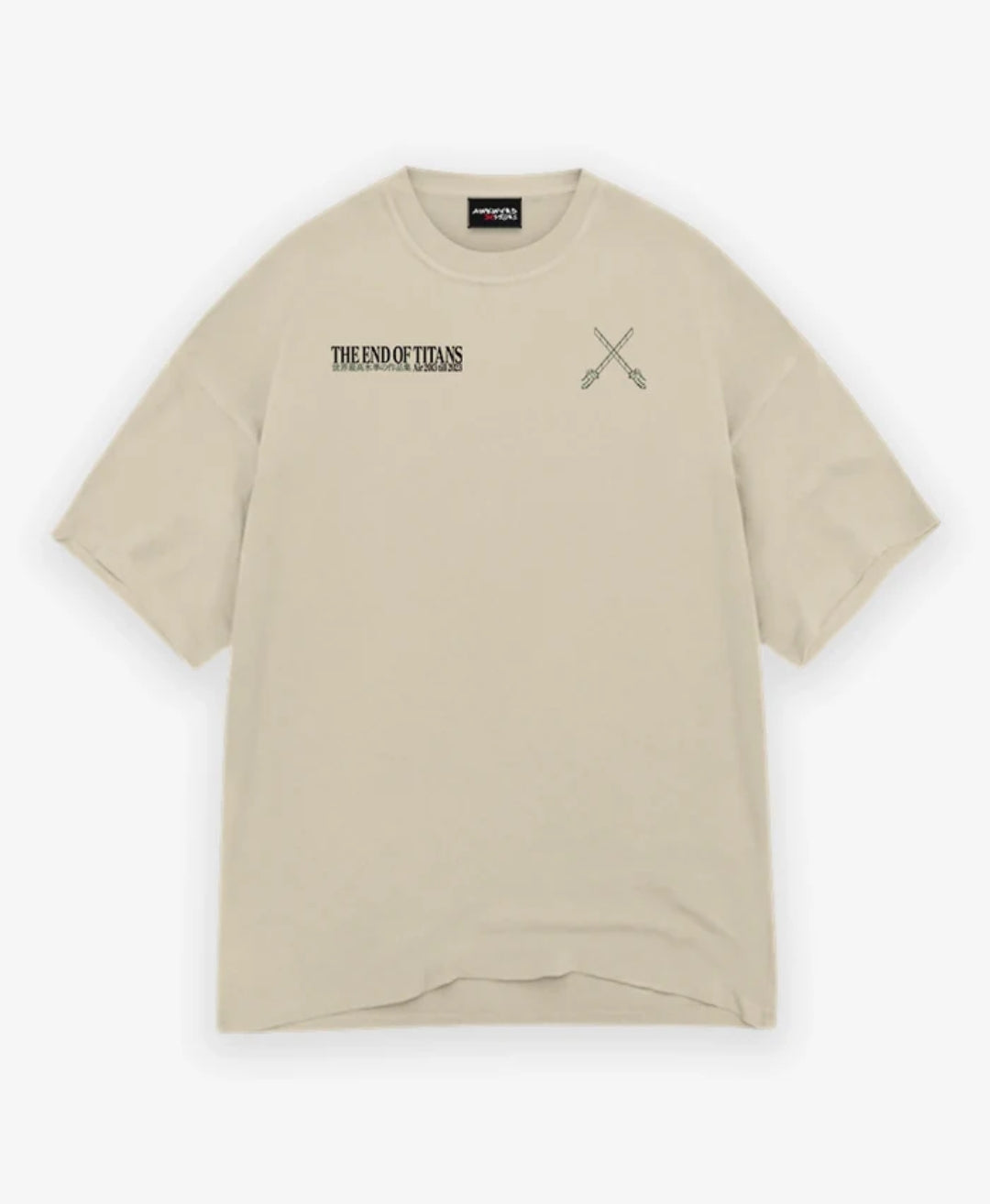 Urban Strove End Of Titans Drop Shoulder Shirt