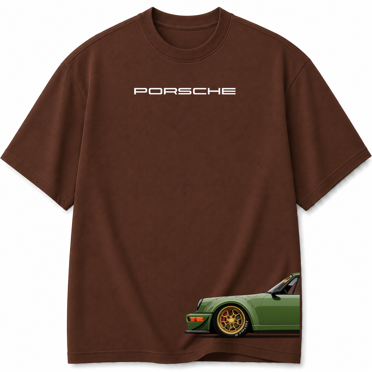 Porsche| Oversized Drop Shoulder Shirts